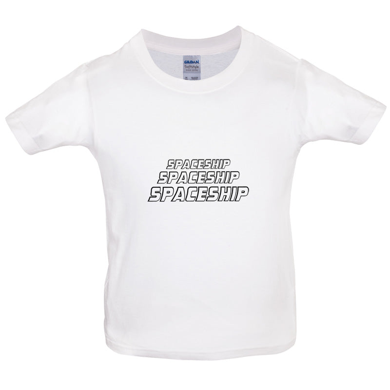 Spaceship Kids T Shirt