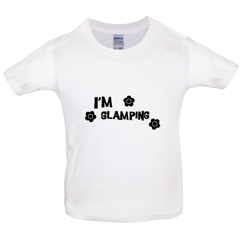I'm Glamping Kids T Shirt