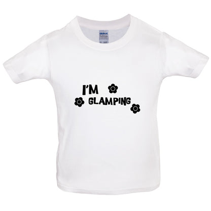 I'm Glamping Kids T Shirt