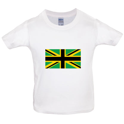 Jamaican Union Jack Kids T Shirt