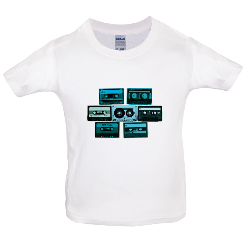 Cassette Tapes Kids T Shirt