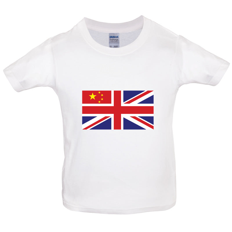 China Union Jack Flag Kids T Shirt