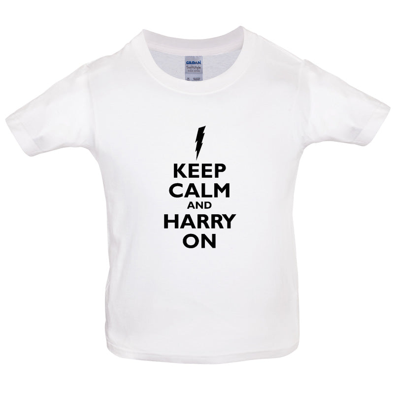 Keep Calm and Harry On Kids T Shirt