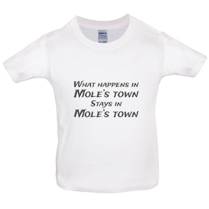 Moles Town Kids T Shirt