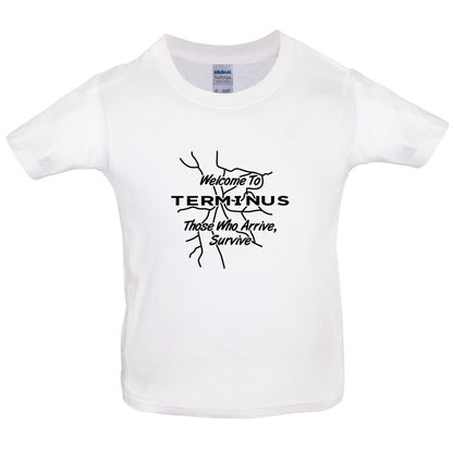 Welcome To Terminus Kids T Shirt