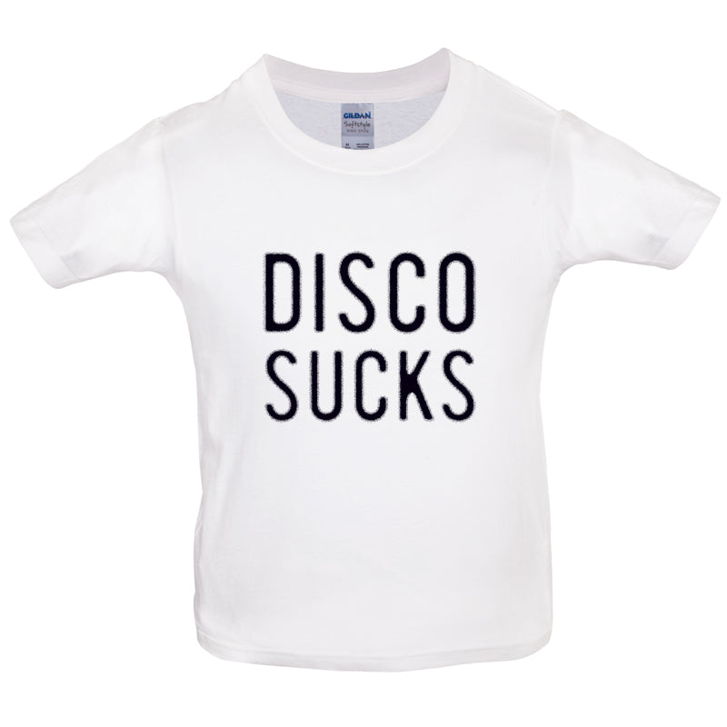 Disco Sucks Kids T Shirt