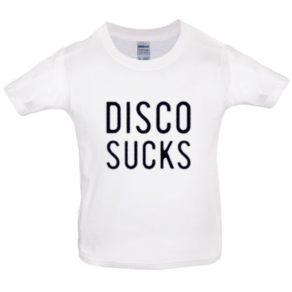Disco Sucks Kids T Shirt