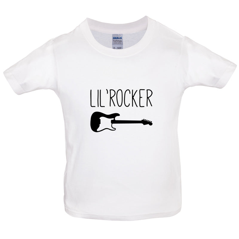Lil Rocker (Guitar) Kids T Shirt