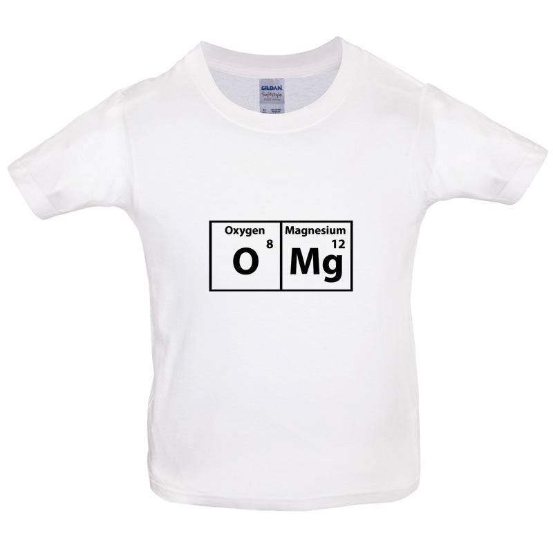 OMG Periodic Table of Elements Kids T Shirt