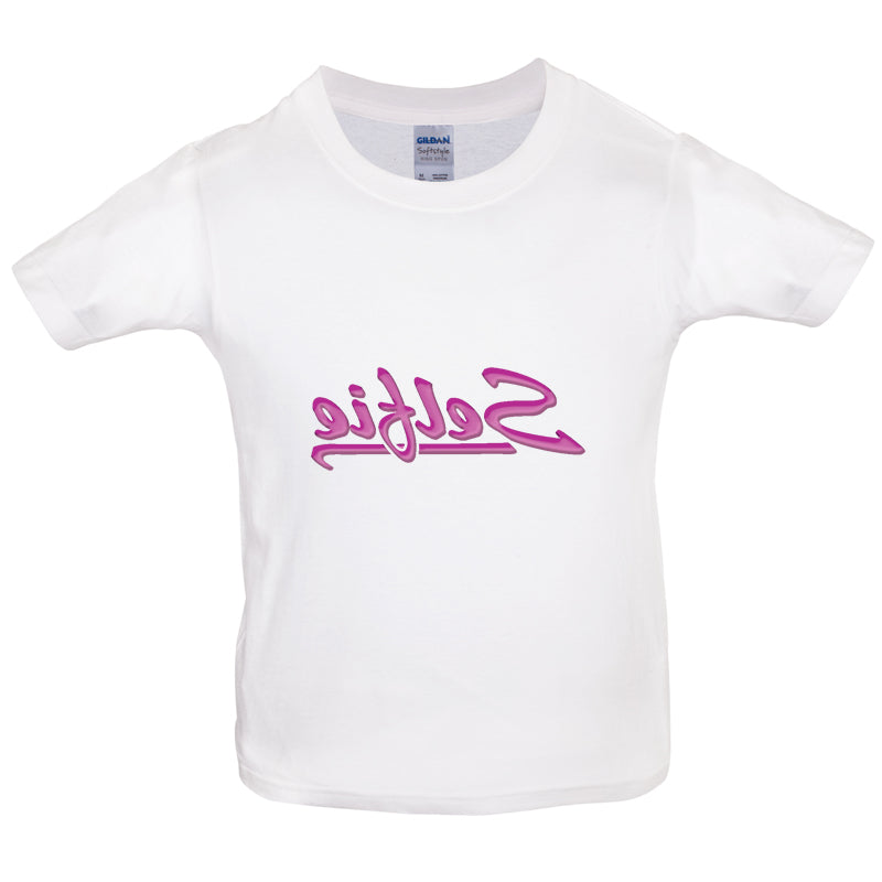 Selfie Backwards Kids T Shirt