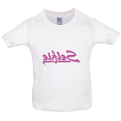Selfie Backwards Kids T Shirt