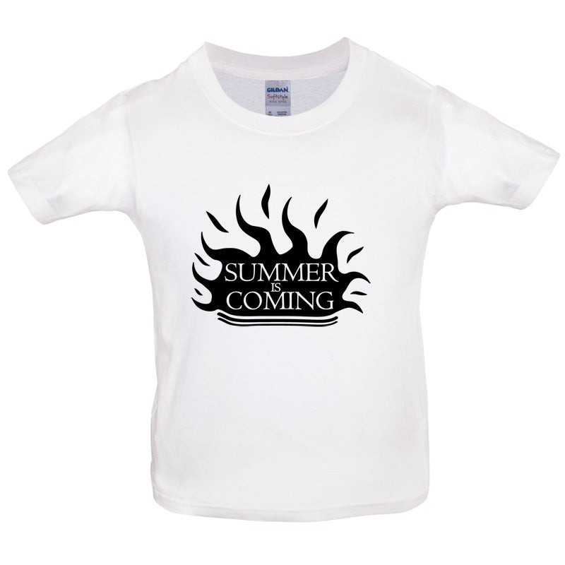 Summer Is Coming Kids T Shirt