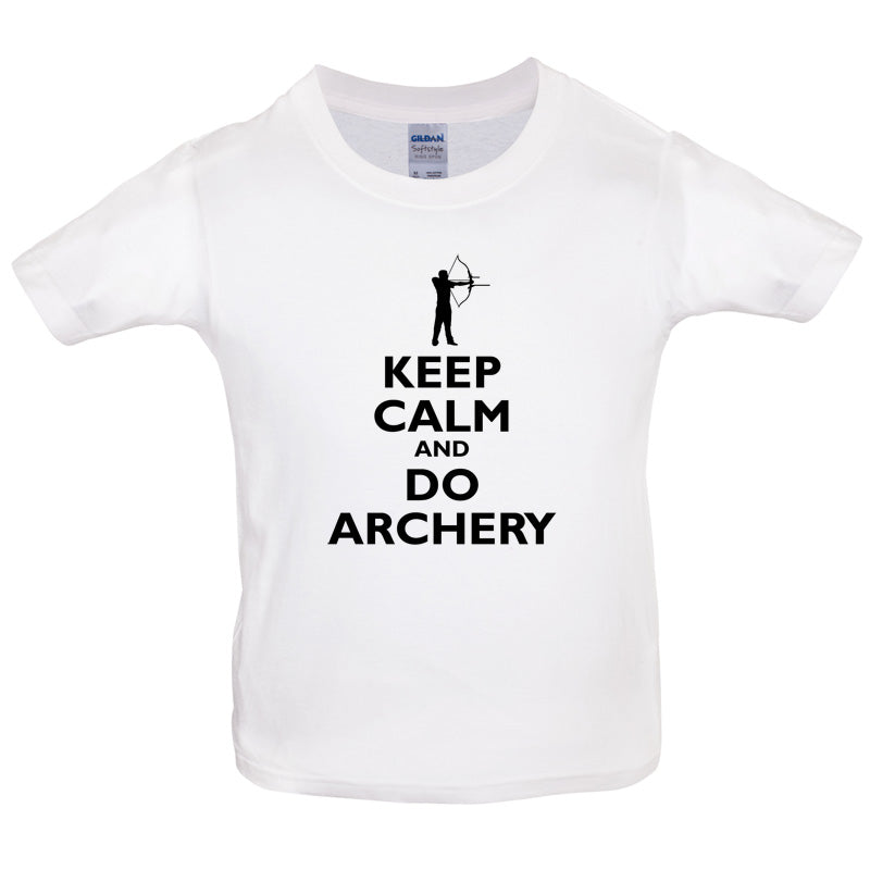 Keep Calm and Do Archery Kids T Shirt