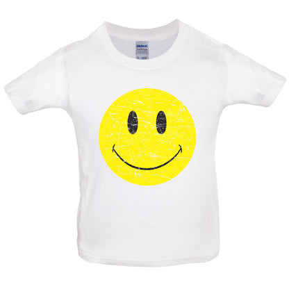 Smiley Rave Face Kids T Shirt