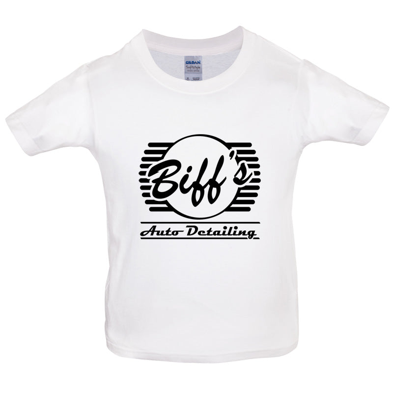 Biffs Auto Detailing Kids T Shirt