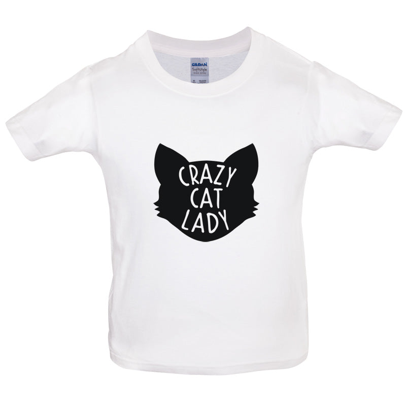 Crazy Cat Lady Kids T Shirt