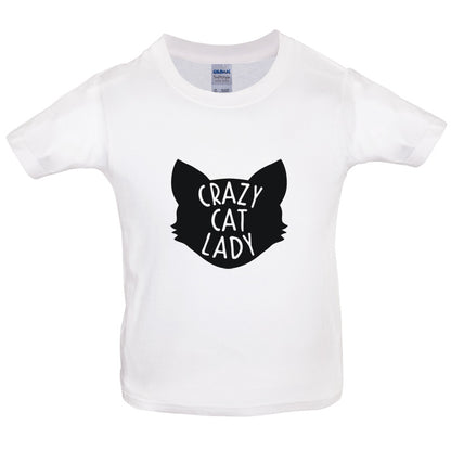 Crazy Cat Lady Kids T Shirt