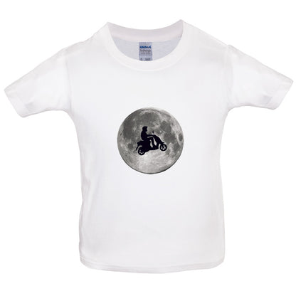 Moped Moon Kids T Shirt