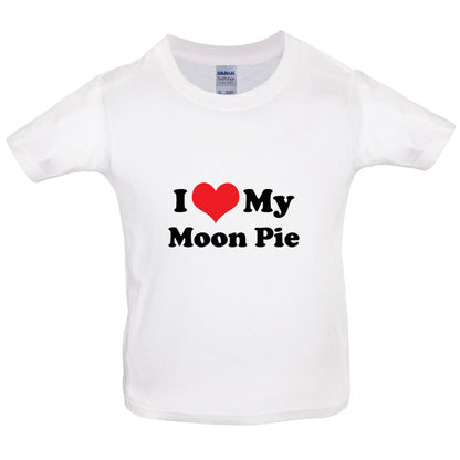 I Love My Moonpie Kids T Shirt