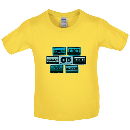 Cassette Tapes Kids T Shirt