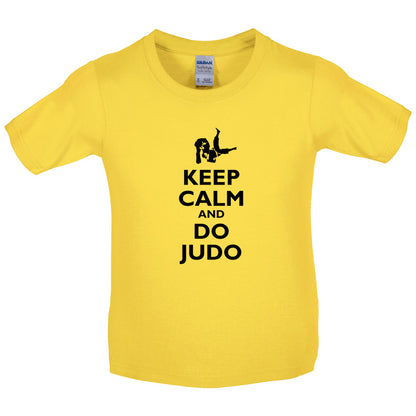 Keep Calm and Do Judo Kids T Shirt