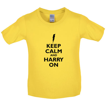 Keep Calm and Harry On Kids T Shirt