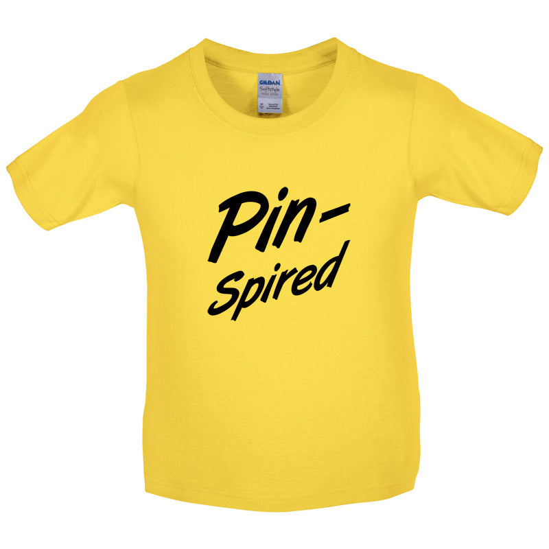 Pin-Spired Kids T Shirt