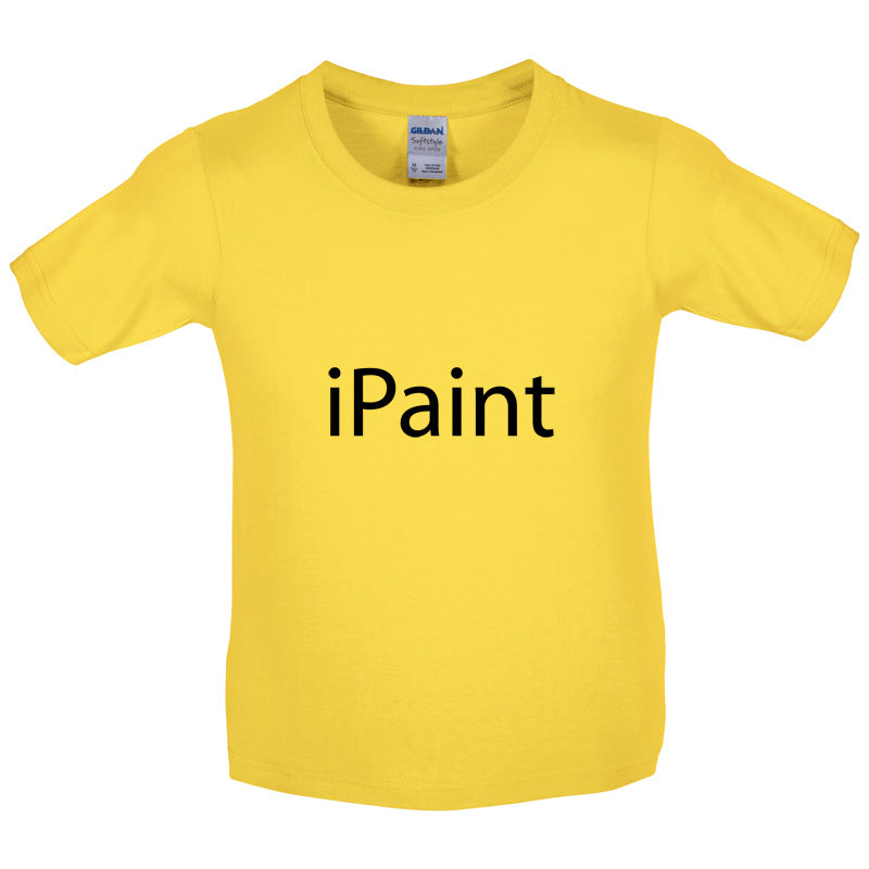 iPaint Kids T Shirt