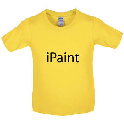 iPaint Kids T Shirt