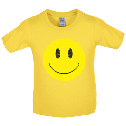 Smiley Rave Face Kids T Shirt