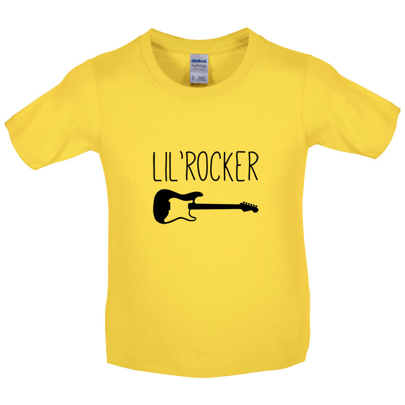 Lil Rocker (Guitar) Kids T Shirt