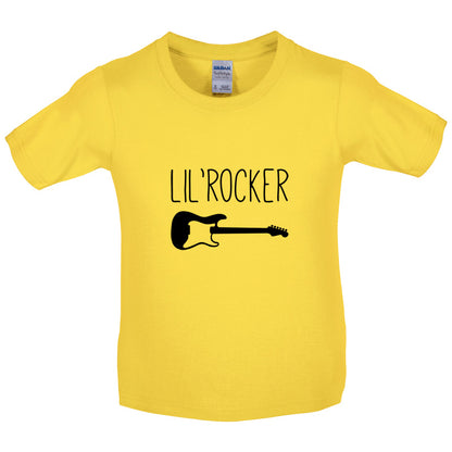 Lil Rocker (Guitar) Kids T Shirt