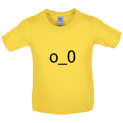 Confused Smiley Kids T Shirt