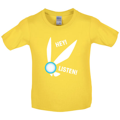 Navi Hey Listen Kids T Shirt
