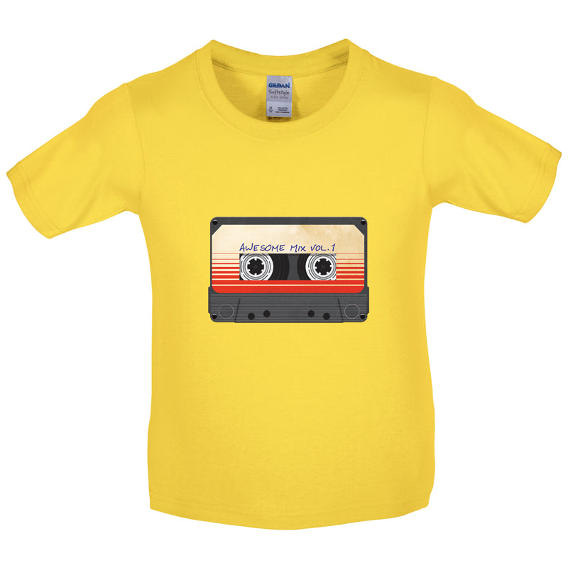 Awesome Mix Tape Vol.1 Kids T Shirt