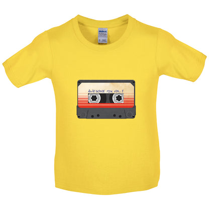 Awesome Mix Tape Vol.1 Kids T Shirt