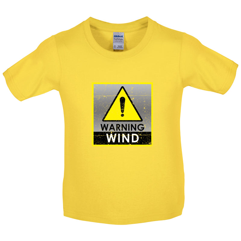 Wind Warning Symbol Baby T Shirt