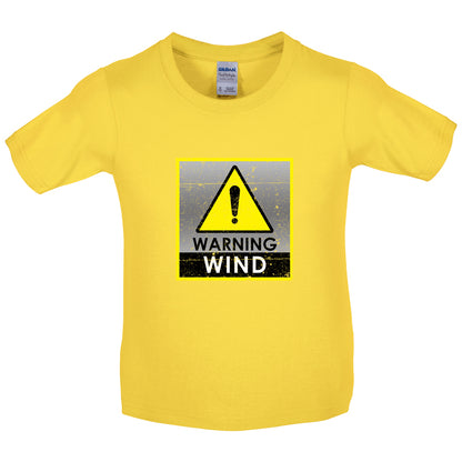 Wind Warning Symbol Baby T Shirt