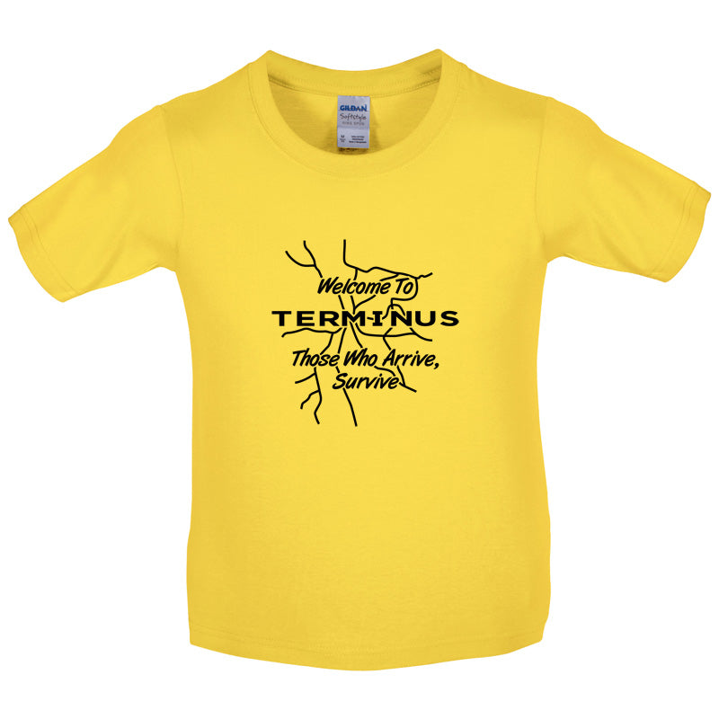 Welcome To Terminus Kids T Shirt