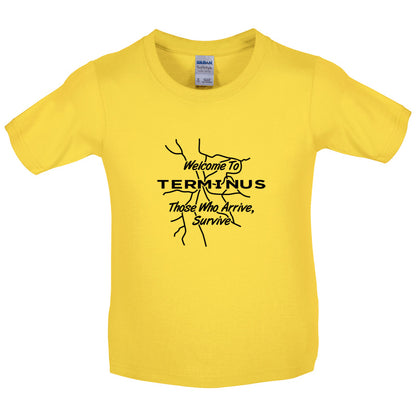 Welcome To Terminus Kids T Shirt