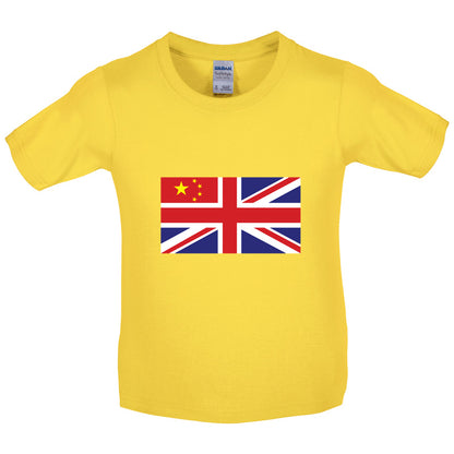 China Union Jack Flag Kids T Shirt