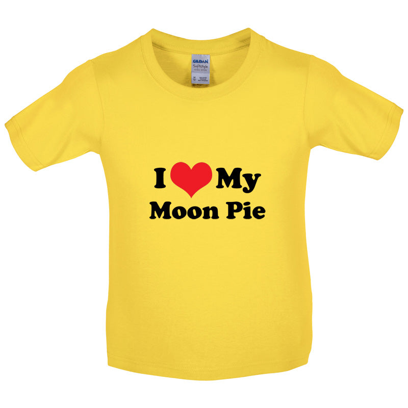 I Love My Moonpie Kids T Shirt