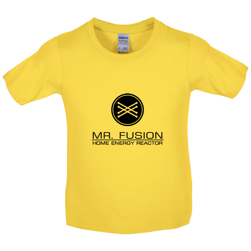Mr Fusion Home Energy Reactor Kids T Shirt