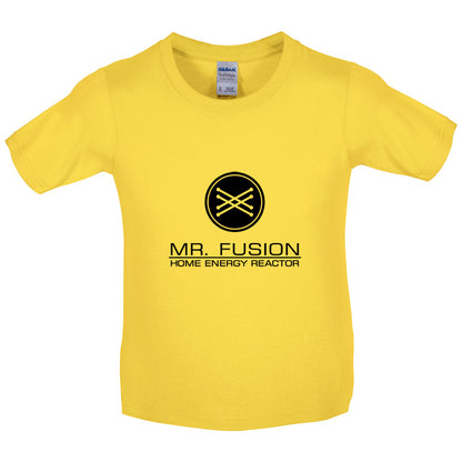 Mr Fusion Home Energy Reactor Kids T Shirt