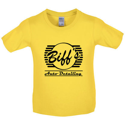 Biffs Auto Detailing Kids T Shirt