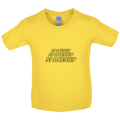 Spaceship Kids T Shirt