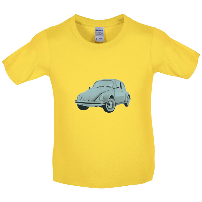 Beetle Colour Kids T Shirt