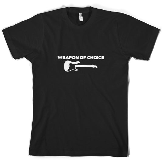 Weapon Of Choice Guitar T Shirt