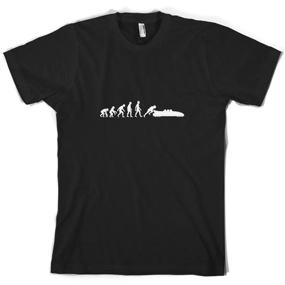 Evolution of Man Bobsleigh T Shirt