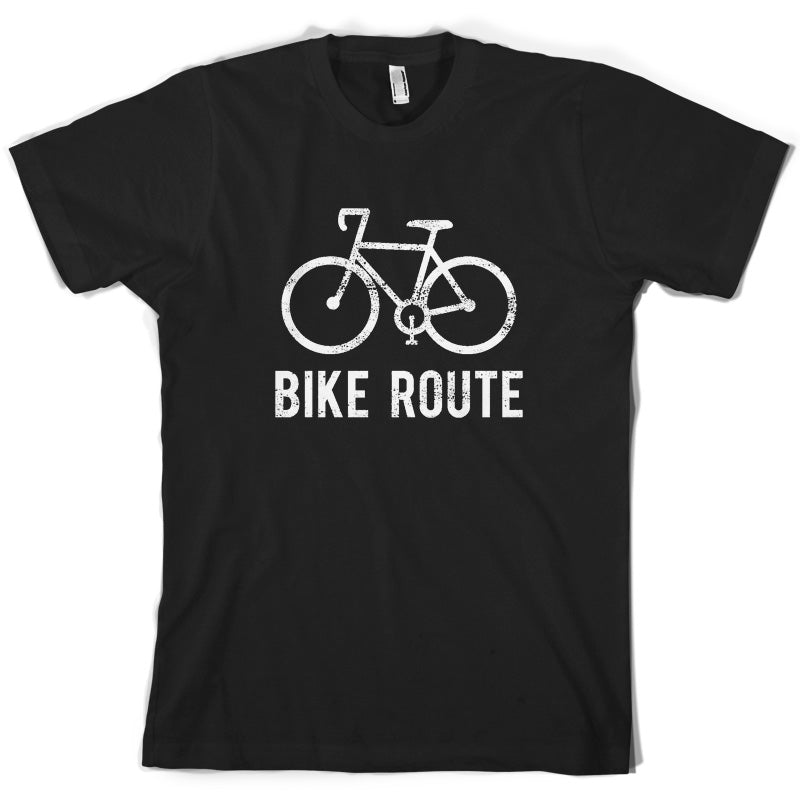 Bike Route T Shirt